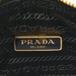 PRADA SAFFIANO LUX RE-EDITION 2005 SHOULDER BAG BLACK (22*17*6cm) - Image 6