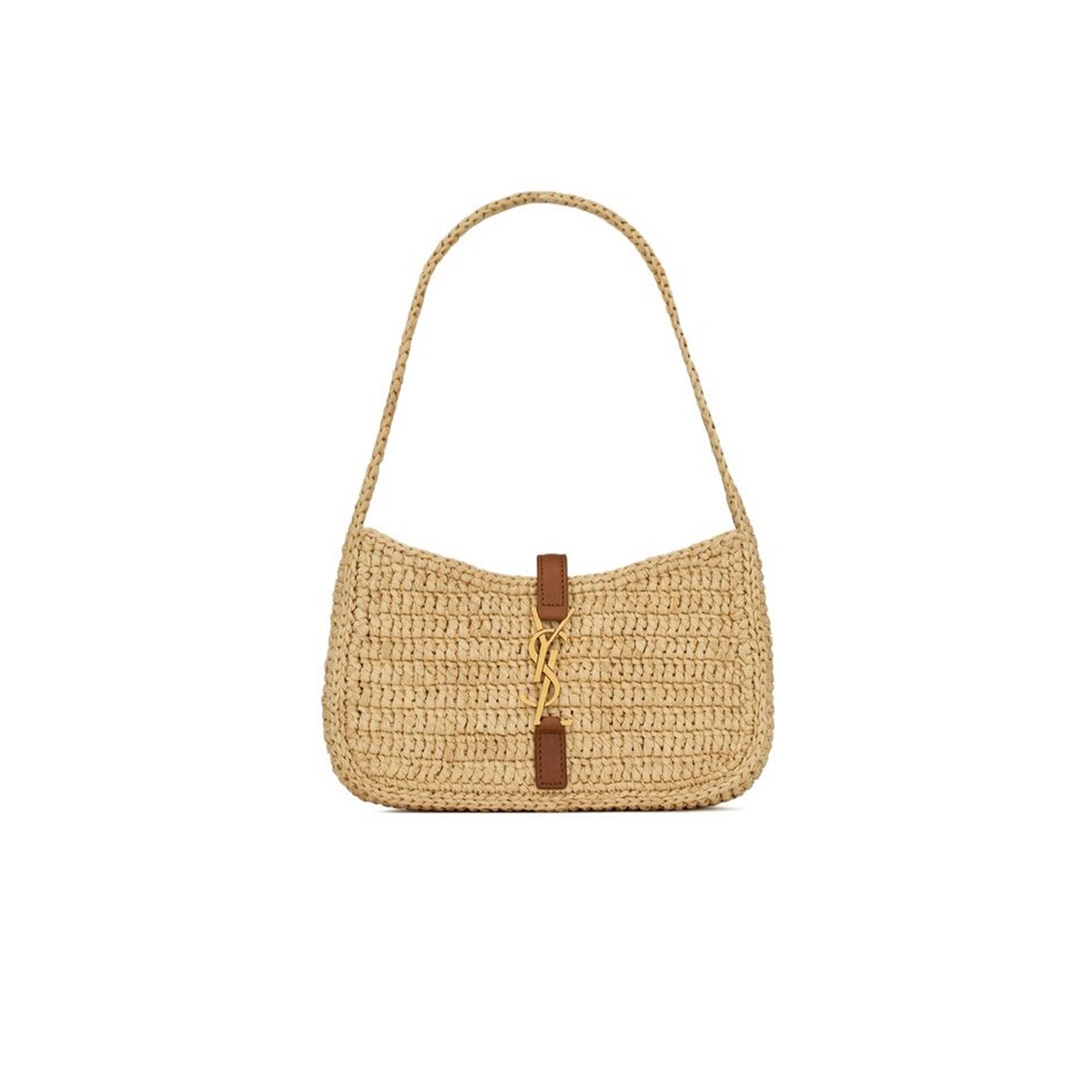 6e07dc5fec7e636e9250d67f03fad0ec264c325b YSL LE 5 � 7 MINI IN RAFFIA 742680GAABN2080 (19*11.5*4.5cm) - Image 1