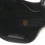 PRADA VITELLO DAINO SOFT MINI SHOULDER BAG BLACK (20*20*8cm) - Image 4