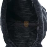 PRADA TERRY TOTE BAG BLACK WHITE (39*33*14cm) - Image 4