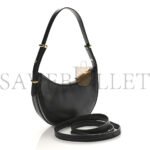 PRADA NAPPA ARQUE SHOULDER BAG BLACK (23*14*6cm) - Image 2