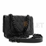 CHANEL CAVIAR QUILTED MY EVERYTHING WALLET ON CHAIN WOC BLACK A81059 (19*12*4cm) - Image 3