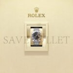 ROLEX DATEJUST 36 OYSTER, 36 MM, OYSTERSTEEL AND WHITE GOLD WATCH 126234-0027 - Image 2