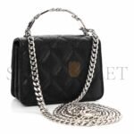 CHANEL CAVIAR QUILTED PICK ME UP CLUTCH WITH CHAIN BLACK (13*9.5*6cm) - Image 3