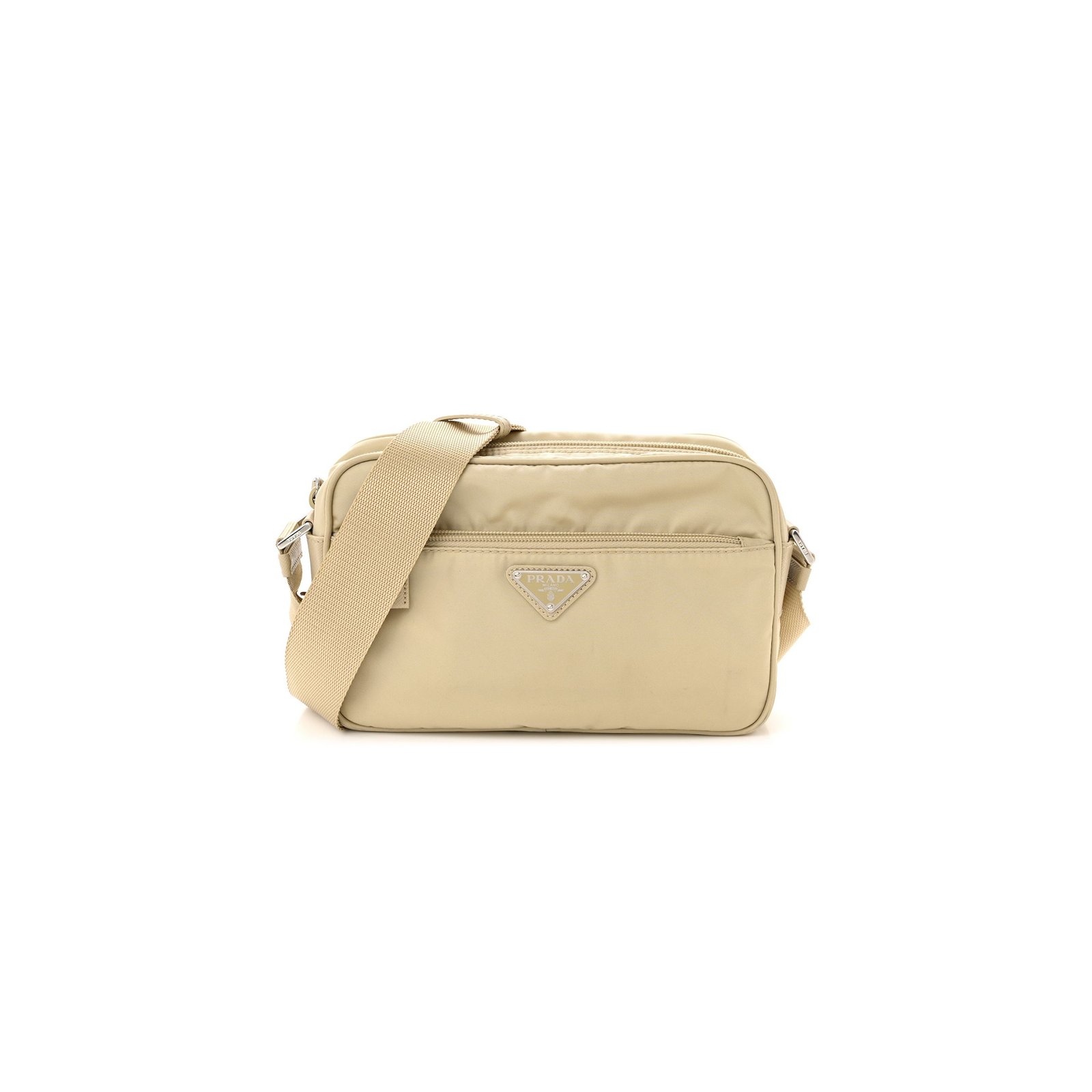 7020067c11bd1e71a95f3a71a2aacc0357832e58 PRADA NYLON RE-EDITION SHOULDER BAG DESERTO (23*15*6cm) - Image 1