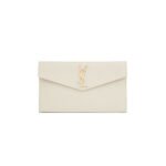 YSL UPTOWN POUCH IN GRAIN DE POUDRE LEATHER 5657391GF0J9207 (27*16*2cm)