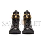 VALENTINO VLOGO SIGNATURE CALFSKIN COMBAT BOOT 35MM 5W2S0Q03BEK_0NO - Image 4