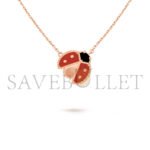 VAN CLEEF ARPELS LUCKY SPRING PENDANT, OPEN WINGS LADYBUG VCARP9X000 - Image 4