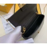 Women’s charm brown fabric charm jacquard - Image 4