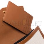 YSL UPTOWN CHAIN WALLET IN LEATHER AND CANVAS SHOULDER BAG 607788305236 (19*12*3cm) - Image 3