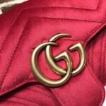Gucci GG Marmont Velvet Shoulder Bag 446744 - Image 5