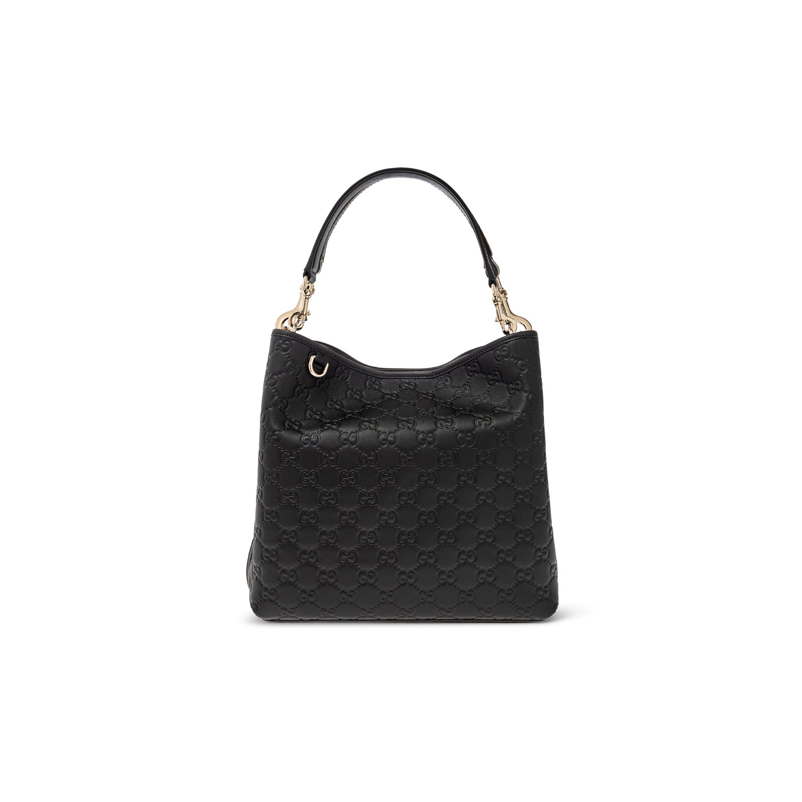 72e12970d59bbebed0d5b6ee324d7bed42322ecf GUCCI GG EMBLEM BUCKET BAG ������815103 (25*25*15.5cm) - Image 1