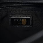 PRADA TESSUTO NYLON BELT BAG BLACK (22*13*5cm) - Image 5