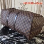 Louis Vuitton Damier Ebene Canvas Keepall Bandouliere 45 N41428 - Image 8
