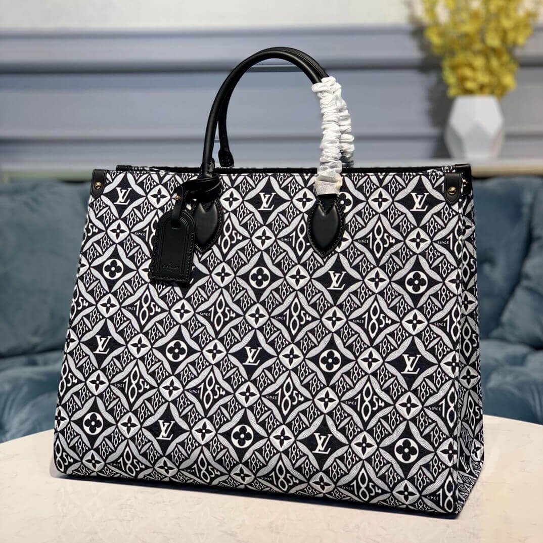 740c06ba6f57c780c64d9373ba0c7b23ab124529 Louis Vuitton Denim Onthego M57185 M57207 - Image 1