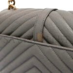 YSL COLLEGE MEDIUM IN QUILTED LEATHER 392737500489 (24*17*6.5cm) - Image 4