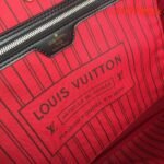 Louis Vuitton Monogram Canvas Neverfull MM M41177 Black/Red - Image 7
