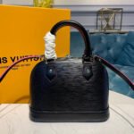 Louis Vuitton Epi Leather Alma BB M40302 Black/Pink - Image 3