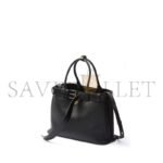 PRADA BUCKLE LARGE LEATHER HANDBAG WITH BELT 1BA416 (37*27*14cm) - Image 6
