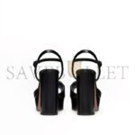VALENTINO SANDAL WITH VLOGO SIGNATURE PLATFORM IN CALFSKIN 115MM 5W0S0FG2EST_249 - Image 3