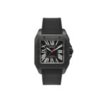 CARTIER SANTOS DE CARTIER 100 CARBON AUTOMATIC LARGE MODEL WATCH WSSA0006