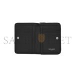 YSL CASSANDRE MATELASS� COMPACT ZIP AROUND WALLET IN GRAIN DE POUDRE LEATHER�668288BOW021000 (12*10*3cm) - Image 4