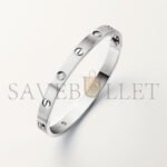 CARTIER BRACELET LOVE, MOD�LE CLASSIQUE, FINITION BROSS�E, 4 DIAMANTS B6080217 - Image 7
