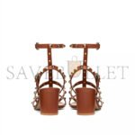 VALENTINO ROCKSTUD CALFSKIN ANKLE STRAP SANDAL 60MM 4W2S0491VBP_HG5 - Image 3
