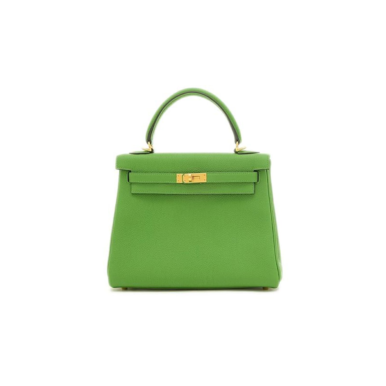 76a29e01a5b390ef529cc9d330fb2a12baaa06ee HERM�S MASTER KELLY 25 TOGO GREEN LIGHT GREEN (25*17*7cm) - Image 1