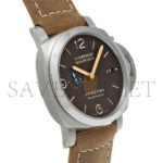 PANERAI LUMINOR MARINA AUTOMATIC BROWN DIAL 44 MM MEN'S WATCH PAM01351 - Image 3