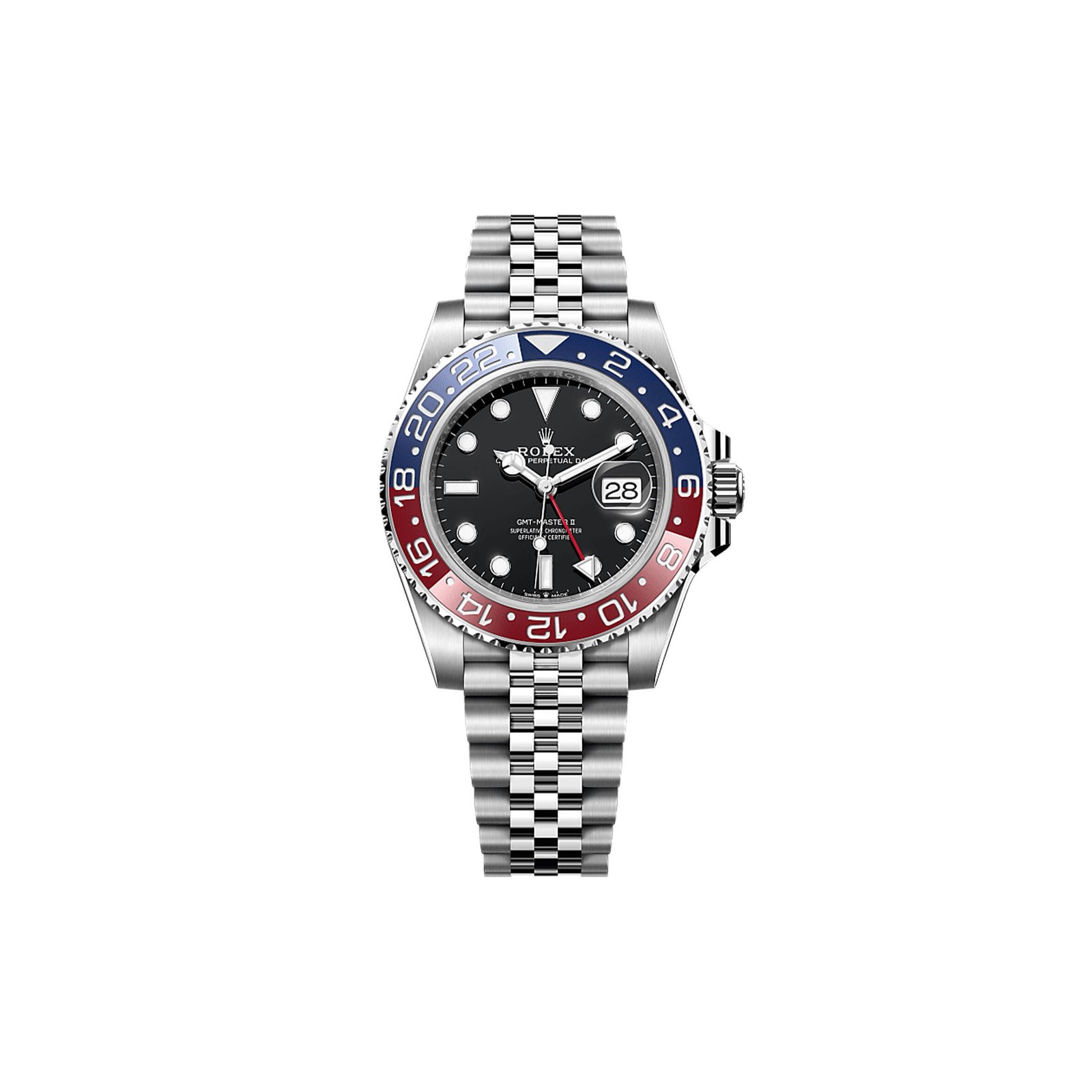 77a7e8f706523ddb59ef0cb1a522eff6bdac5279 ROLEX GMT-MASTER II OYSTER, 40 MM, OYSTERSTEEL WATCH 126710BLRO - Image 1