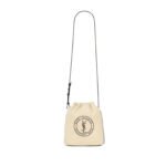 YSL RIVE GAUCHE�LACED BUCKET BAG IN LEATHER�710261849100 (21*23*14cm)