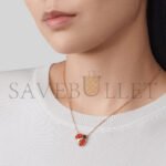 VAN CLEEF ARPELS LUCKY SPRING PENDANT, OPEN WINGS LADYBUG VCARP9X000 - Image 2