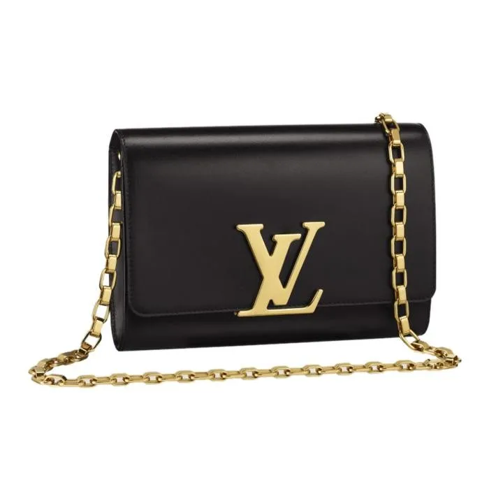 78fe991a4f8a7b97e34282772a50aaad62ea24fb Louis Vuitton Chain Louise Black - Image 1