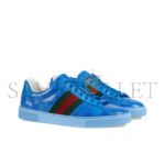 GUCCI ACE GG CRYSTAL CANVAS BLUE 760775 - Image 2