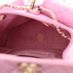 CHANEL SMALL QUILTED CAVIAR DUMA POCKETS DRAWSTRING BACKPACK AS3787 (17.5*16.5*10cm) - Image 4