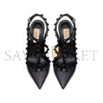 VALENTINO ROCKSTUD ANKLE STRAP PUMP WITH TONAL STUDS 100 MM 5W2S0393VB8_0NO - Image 5