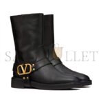 VALENTINO VLOGO SIGNATURE CALFSKIN ANKLE BOOT 30MM 5W2S0JK6DSH_0NO - Image 3