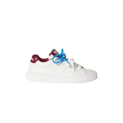 MIUMIU LEATHER SNEAKERS 5E387E