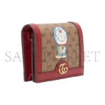 GUCCI�DORAEMON COLLABORATION CANVAS WITH LEATHER CARD HOLDER ��660509 (11*8.5*3cm) - Image 3