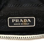PRADA GRACE LUX TRIANGLE POUCH WHITE (26*14*8cm) - Image 5