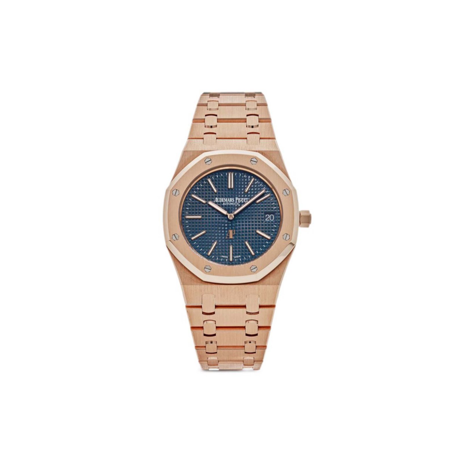 7b497cfc77b09db927fddb01392cb6991e72a130 AUDEMARS PIGUET ROYAL OAK JUMBO 39MM WATCH 15202OR.OO.1240OR.01 - Image 1