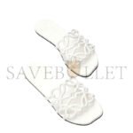 LOEWE PETAL ANAGRAM SLIDE IN SOFT CALFSKIN LLSP465X08 - Image 4