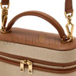 YSL GABY MINI VANITY BAG IN CANVAS AND LEATHER 834213FAC7T9856 (18*11*6.5cm) - Image 3