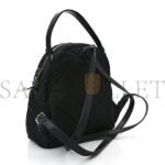 PRADA NYLON TESSUTO IMPUNTU QUILTED BACKPACK BLACK (23*23*11cm) - Image 2