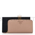 PRADA SAFFIANO SHINE ZIP AROUND WALLET CIPRIA (20*11*2cm) - Image 2