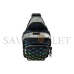 LOUIS VUITTON PORTE CARTES COLOR GRADIENT PRINT CROSSBODY BAG M13963 (19*12*7cm) - Image 4