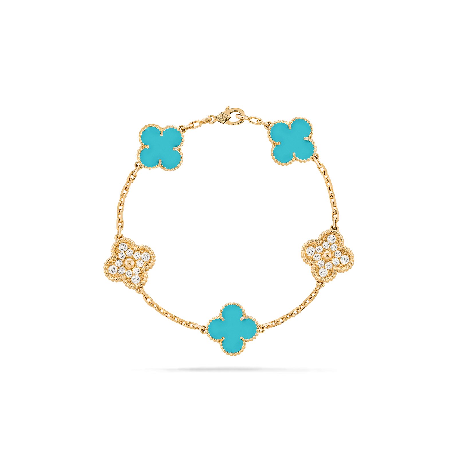 7f44f24ad6d8f9c71ac1f5d7bc5a781b27a4e404 VAN CLEEF ARPELS VINTAGE ALHAMBRA BRACELET VCARD003 - Image 1