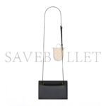YSL VOLTAIRE MINI LEATHER ENVELOPE CLUTCH BAG�7852810SX0W1000 (19*12*3.5cm) - Image 3
