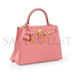 HERM�S MASTER SHAKE POWDER EPSOM LEATHER SELLIER KELLY 28 WITH GOLD HARDWARE (28*22*10cm) - Image 2